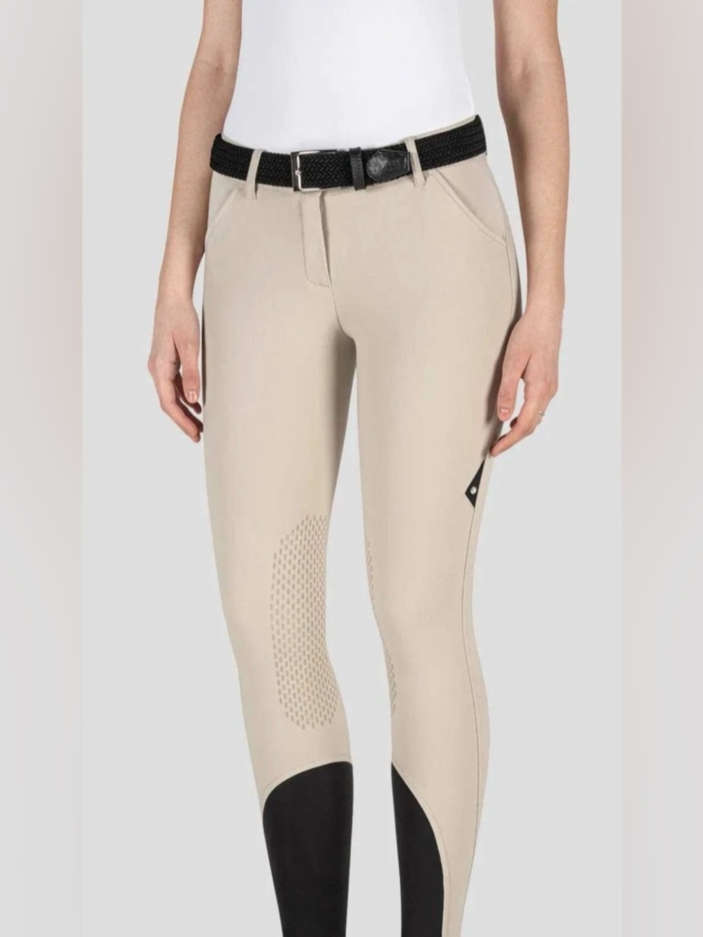 Equiline Equestrian Riding Breeches, Classic Tan, Size 23, Excellent Condition!